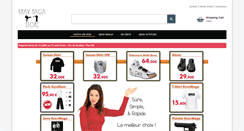 Desktop Screenshot of kravmagastore.fr