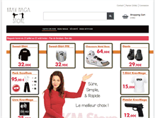 Tablet Screenshot of kravmagastore.fr
